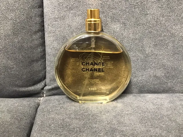 CHANEL CHANCE EAU De Parfum Vaporisateur Spray Perfume EDT 100ml - Used  £43.55 - PicClick UK