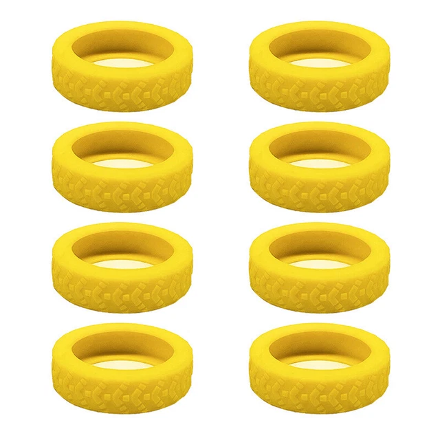 8Pcs Luggage Caster Shoes Wheel Luggage Color Luggage Wheel Protection Cover HOT