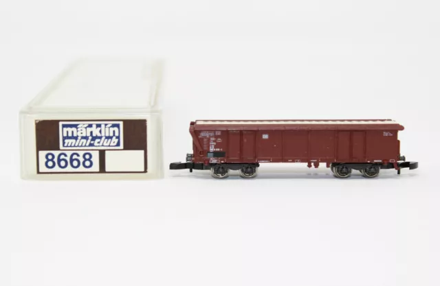 Z Scale Marklin 8668 DB Class aeos Roll Roof Freight Car NIB