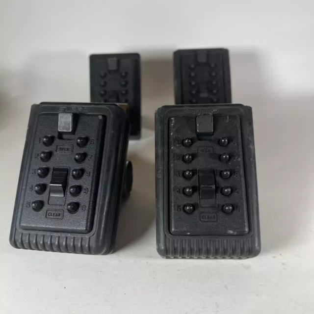 supra lock box lot of 4 keys button real estate door knob security supra lock box lot of 4 keys button real estate door knob security