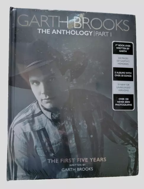 GARTH BROOKS - The First Five Years  Anthology Part 1 - Book and 5 CD set - NEW!