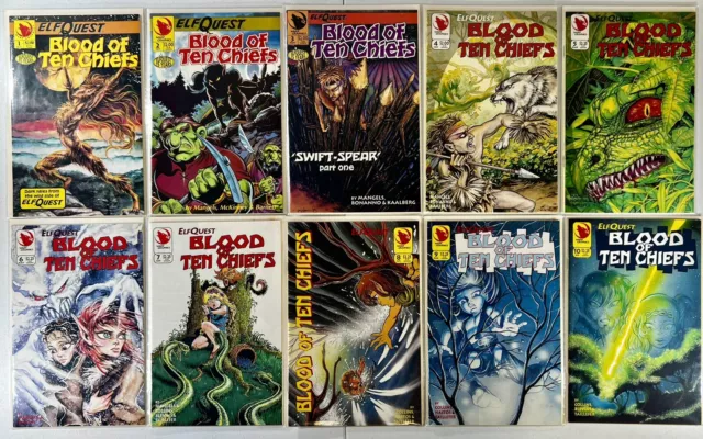 Elfquest Blood of Ten Chiefs #1-20 COMPLETE RUN 1993 Lot of 20 HIGH GRADE NM