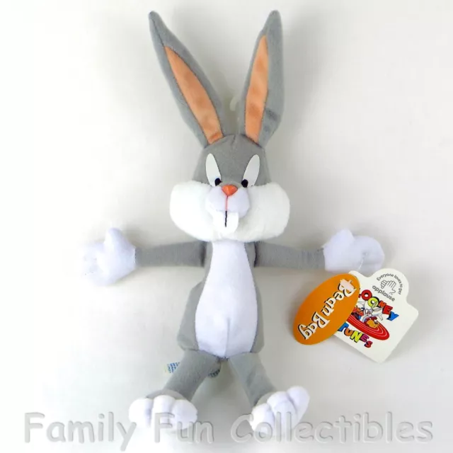 LOONEY TUNES~1997 Applause~Bean Bag Doll~Bugs Bunny~Cartoon Figure~NEW NOS