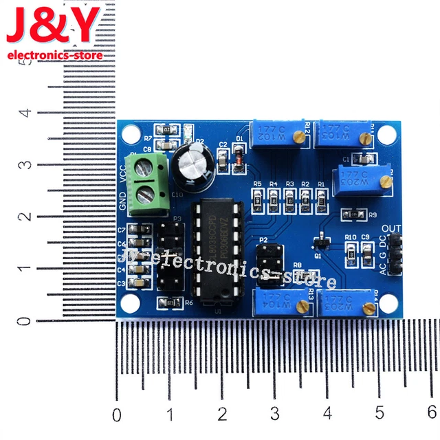 Raitron FG8038 (ICL8038) - Generatore Di Segnale Ad Alta Precisione, Kit Fai Da Te, Con Uscita A - Foto 8
