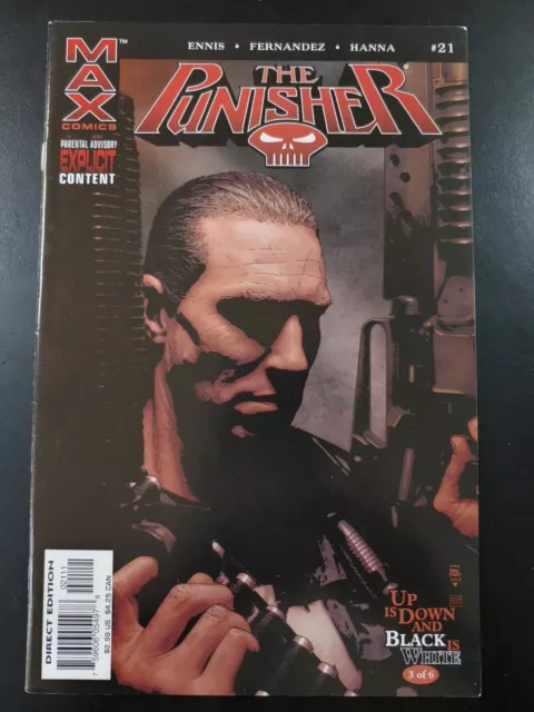 💀 PUNISHER #21 (vol 6)(2005 MAX / MARVEL Comics) VF Book