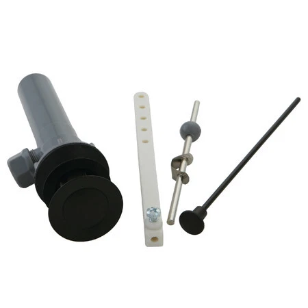 KINGSTON BRASS KBP1005 Brass, Bathroom Sink Drain, Pop-Up Drain, with Overflow