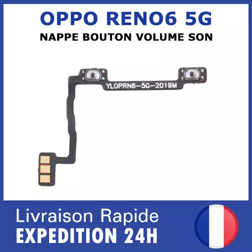 OPPO RENO6 5G tovaglia pulsante laterale tasto volume pulsante audio...