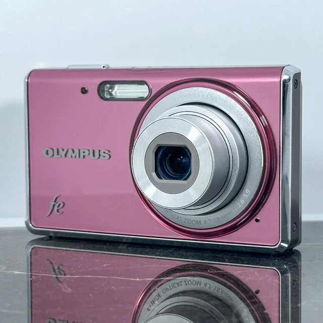 OLYMPUS FE-4020 ピンク Olympus FE-4020 Compact Digital Camera Pink 14.0MP English