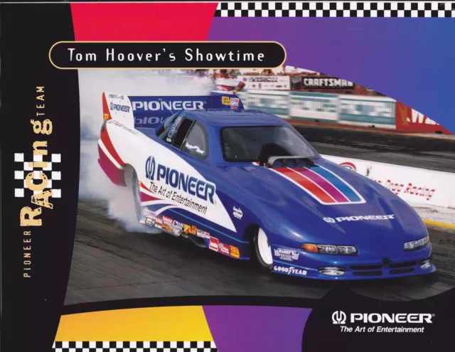 1996 Tom Hoover Showtime Pioneer NHRA Top Funny Car Handout Hero Photo