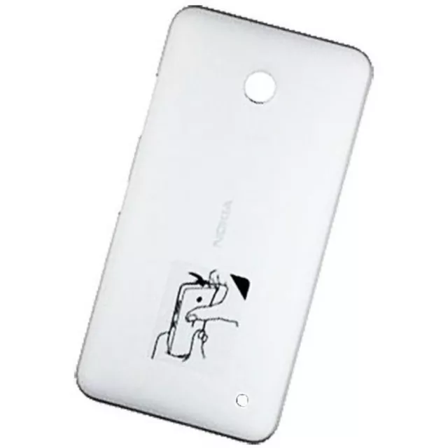 Nokia Cover Copri Batteria Originale Lumia 630 635 White Coperchio Posterioriore