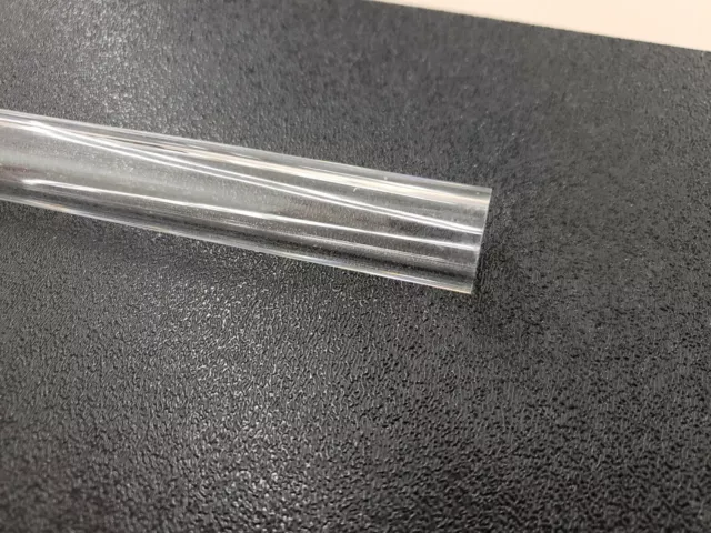3/4"OD x 1/2"ID Clear Acrylic tube 12" Long