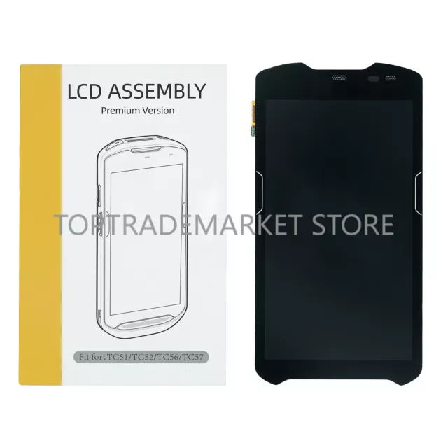LCD Module with Touch Screen Digitizer For Zebra TC51 TC510K TC56 TM050JDHG33