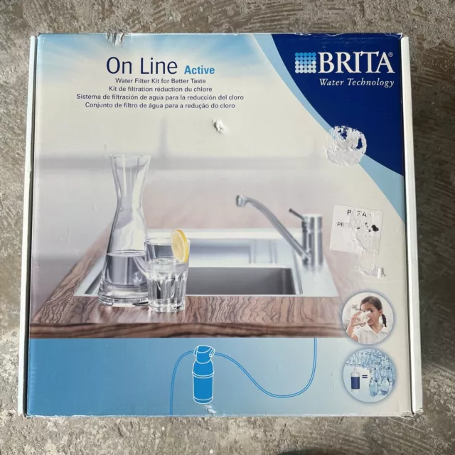 Filtre Brita sous robinet ON LINE ACTIVE neuf jamais monté A 1000 A1000