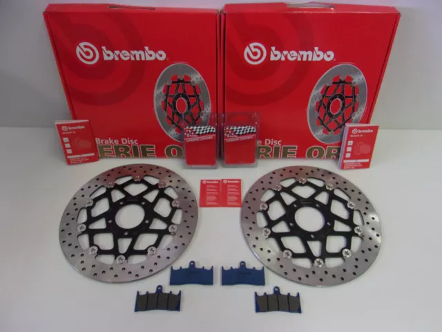 Brembo Bremsscheiben Bremse vorne + Bremsbeläge Suzuki GSX 1300 R Hayabusa 1400