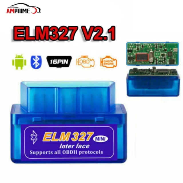 OBD2 ELM327 Bluetooth V2.1 WIFI Profi Diagnosegerät Auto Scanner für PKW LKW DHL