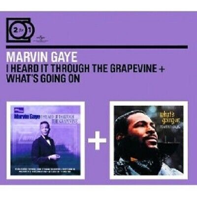 Marvin Gaye - 2 For 1:I Heard It Through The Grapevine/What's Going On;2 Cd New