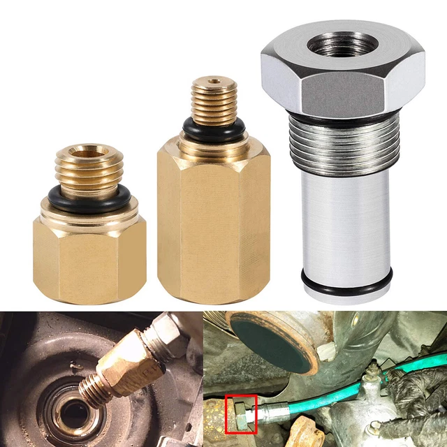 HIGH PRESSURE OIL Pump IPR Valve Air Test & Oil Rail Adapters Leak for