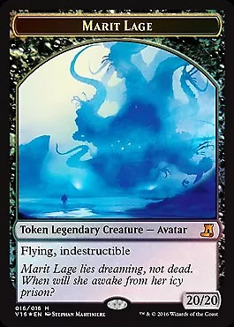 MTG - Marit Lage Token - Foil, From The Vault: Lore