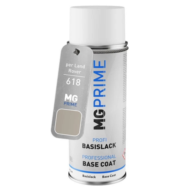 Vernice per auto Bomboletta spray per Land Rover 618 GMN White Gold 2 Metallic