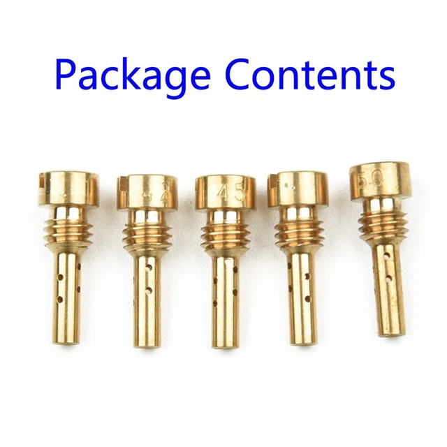 Buses Carburateur CVK/FCR - Lot De 5 Tailles (40,42,45,48,50) - Pour Moto, Quad - Jet Pilote N42425 - 2