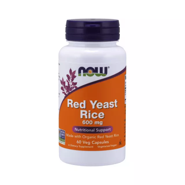 Now Foods Red Yeast Rice 600mg (60) Standard - Herbes
