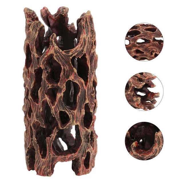 Resin Fish and Shrimp Shelter Aquarium Landscaping Decor Reptilians