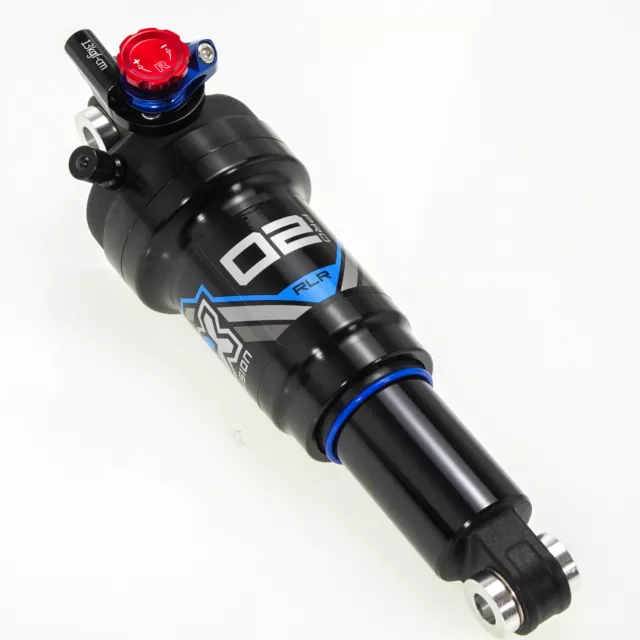 X-Fusion MTB Mountain Bike O2 PRO RLR  Rear Shock 165 x 38mm with Remote Control 2