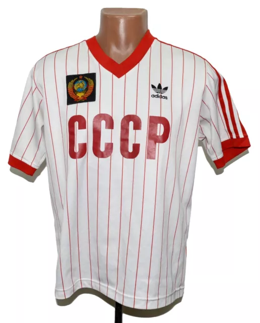Russia+USSR+Jersey+Basketball+Shirt+Red+Football+Soccer+adidas+CE2309+Medium  for sale online