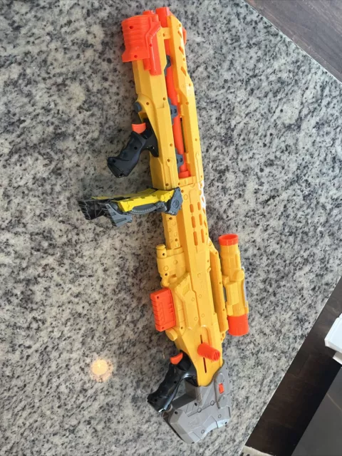 NERF GUN N-STRIKE Longshot CS-6 Sniper Rifle 2 Clips Blue AU21