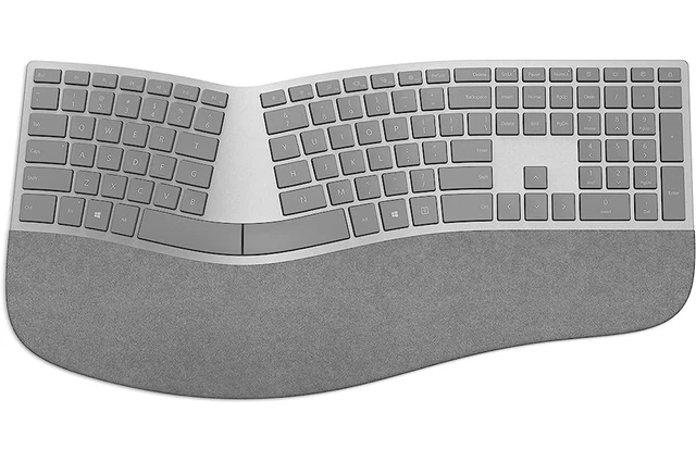 Microsoft Clavier ergonomique Surface Bluetooth Gris