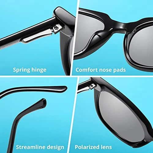 GIMDUMASA Polarisées Les Des Lunettes De Soleil Hommes Vintage Protection UV 3