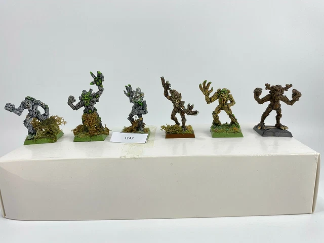 Figurine Warhammer Elfes Noirs Maraudeur En Métal - Pour Batailles Fantastiques, Occasion, Réf. P-00EVR