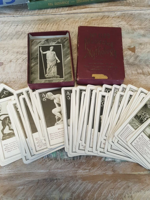ILLUSTRATED MYTHOLOGY NO. 1129 Card Game By The Cincinnati Game Co 1911 ...