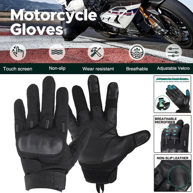 Motorcycle Gloves Motocross Full Finger Outdoor Racing Cycling Touch Screen Bike
