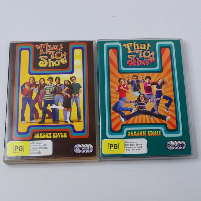 That 70's Show : Season 7 & 8 (R4 DVD, 2005) COMEDY Mila Kunis, Danny Masterson