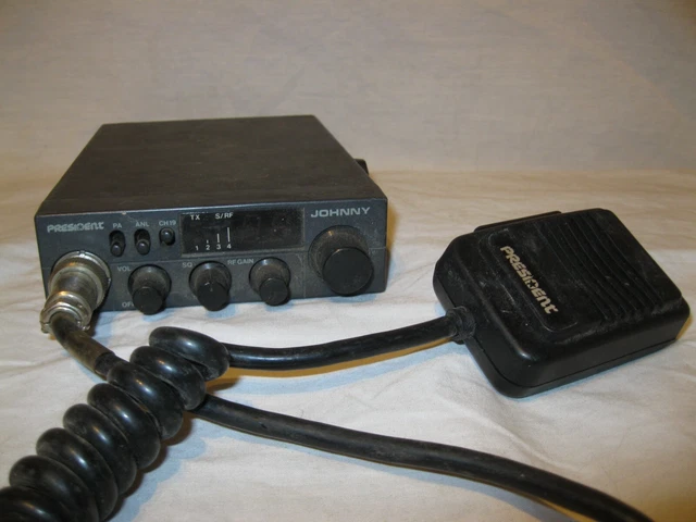 RADIO CIBI CB Vintage Président, Euro CB Miniscan EUR 20,00 - PicClick FR