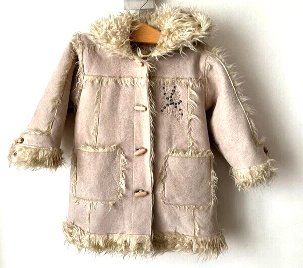 Manteau Fourrure B b Fille VENDRE PicClick FR