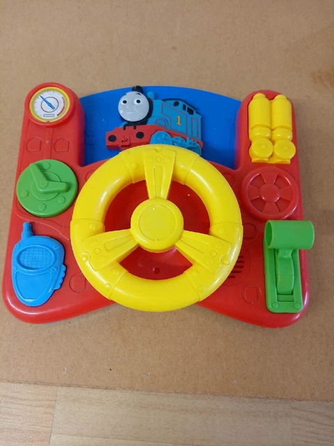 Thomas & Friends Busy Conductor Steering Wheel Driver Interactive Toy Highchair
