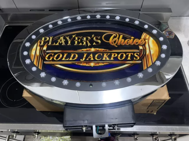 Poker Machine Topper Aristocrat Players Choice, Golden Jackpots ￼￼ S/ Man Cave