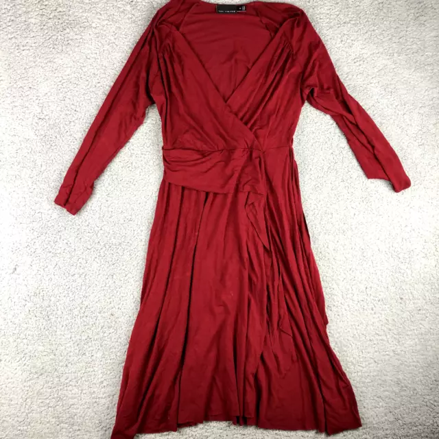 The Limited Women Red Casual Dress Womens Size XS
