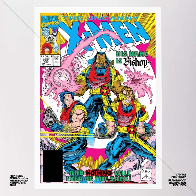 Uncanny X-Men Poster Canvas Vol 1 #282 Xmen Marvel Comic Book Art Print 2