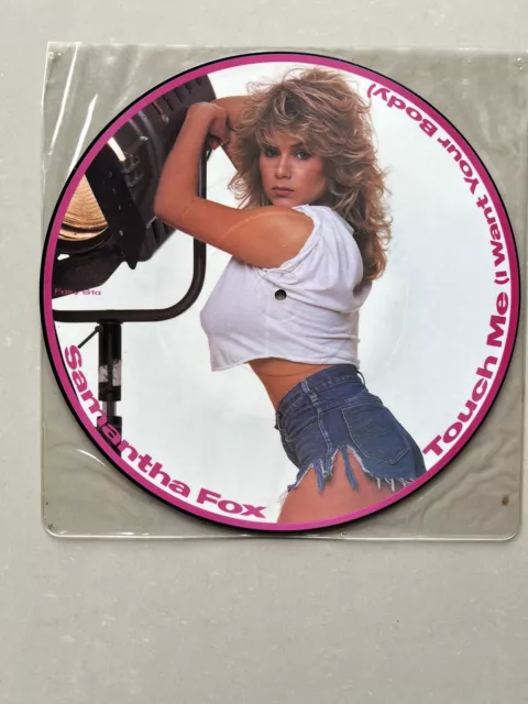 Samantha Fox - Touch Me (I Want Your Body) - 1986 UK 12" Picture Disc