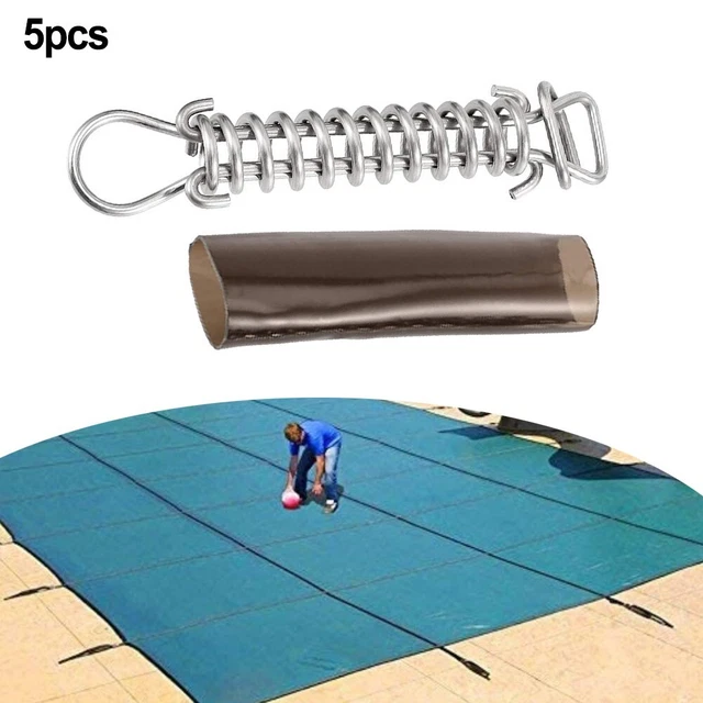 Lot De 5 Ressorts D'amarrage Pour Bateau, 300 Mm, En Acier Inoxydable 316, Absorbent Les Chocs Et évitent Les Surcharges