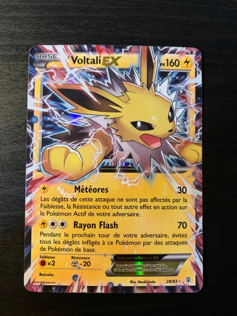 Carte Pokémon : Voltali EX 28/83 XY Générations Française