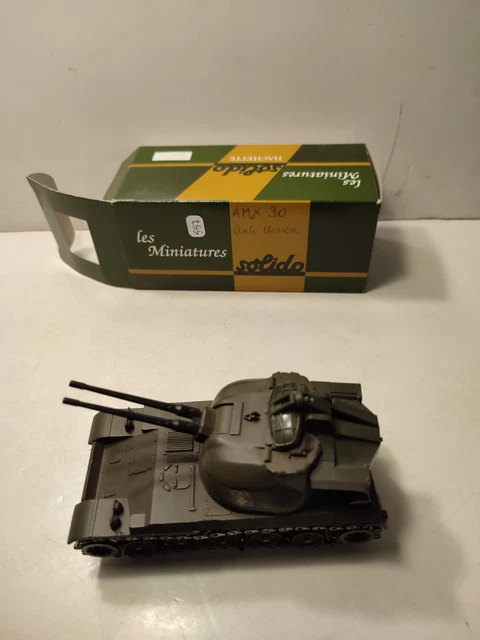 Solido 1/50,Half-track Americain et AMX 13 édition Hachette , WW2, n
