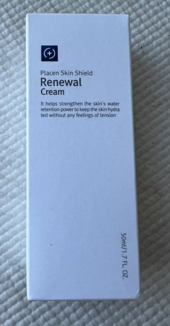 Renecell Placen Skin Shield Renewal Cream 50ml expire february 3, 2025 rene cell