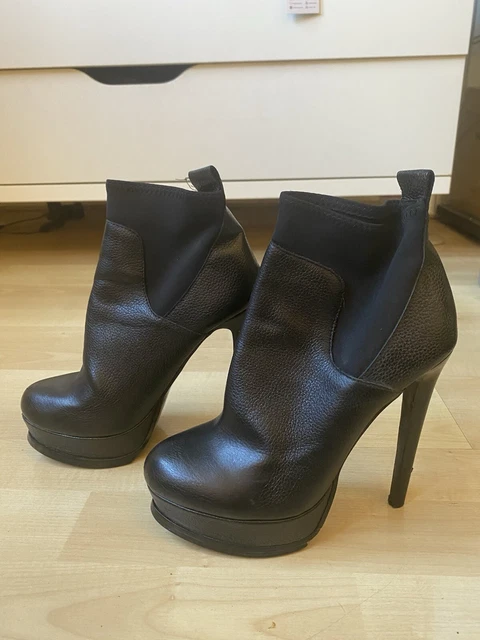 New Classic Lace-up Martin Boots For Woman Real Leather Ankle Boots Winter Luxury Brand Design Low Heel Black Short Botas Mujer