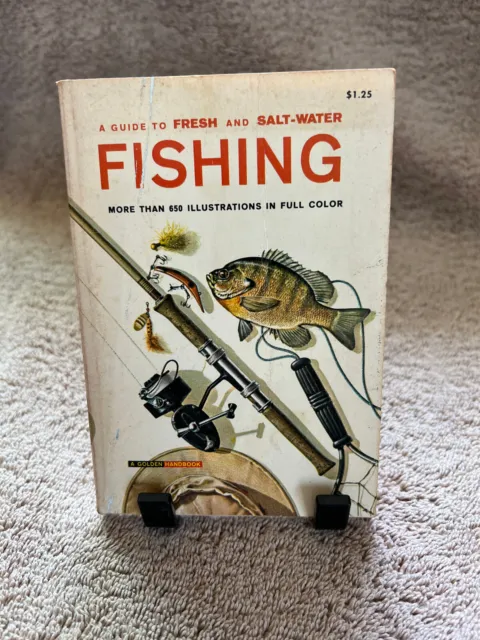 A Guide To Fresh And Saltwater Fishing Golden Handbook 1965 George S Fichter