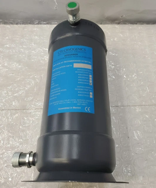 Cti-Cryogenics Adsorber Helium Filtration Cartridge 8080300K001