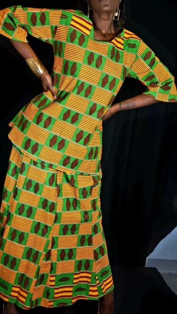 2-PIECE SET AFRICAN Traditional Clothing Women skirt and top $50.00 -  PicClick